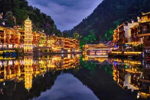 Feng Huang Ancient Town Phoenix Ancient Town , China photo