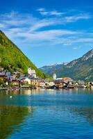 Hallstatt village, Austria photo