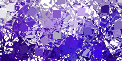 Light purple vector background with polygonal forms.