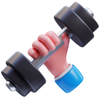 faire des exercices 3d illustration png