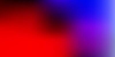 Light blue, red vector blurred pattern.