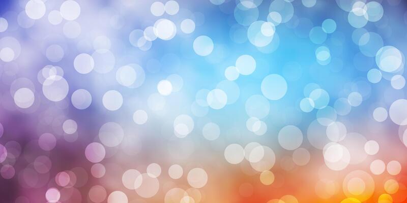 Light Blue, Red vector template with circles.
