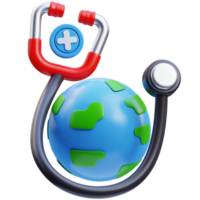 Welt Gesundheit Tag 3d Illustration png