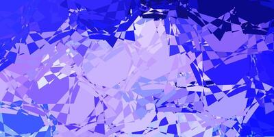 Light Purple vector layout with triangle forms.