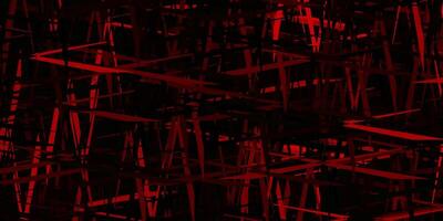 Dark Red vector template with repeated sticks.