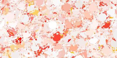 Light Red vector background with polygonal forms.