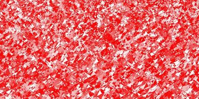 Light red vector background with polygonal forms.