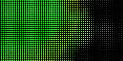 Light Green vector background with circles.