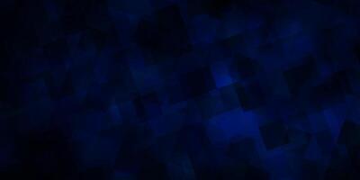 Dark BLUE vector texture with triangular style.