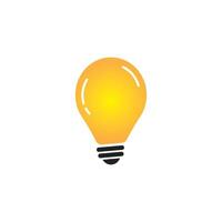 Light Bulb Logo or Thinking Concept vector