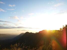 View of the Sunrice Mount Bromo photo