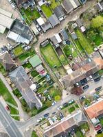 Aerial View of Central Aylesbury Town of England United Kingdom. April 1st, 2024 photo