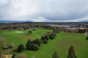 Aerial View of Central Oxford Historical City of England United Kingdom. March 23rd, 2024 photo