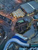 City Centre Buildings of Birmingham Central City of England United Kingdom During Sunset. March 30th, 2024 photo