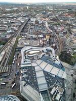 ciudad centrar edificios de Birmingham central ciudad de Inglaterra unido Reino durante puesta de sol. marzo 30, 2024 foto