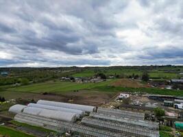 Aerial View of Denham Green Town London, Uxbridge, England. United Kingdom. April 3rd, 2024 photo