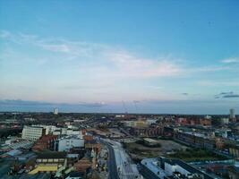 City Centre Buildings of Birmingham Central City of England United Kingdom During Sunset. March 30th, 2024 photo