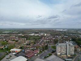 Aerial View of Rugby City of England Great Britain. April 8th, 2024 photo