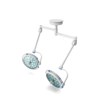 medicinsk lampa png, medicinsk bil, lampor, och medicinsk utrustning.3d tolkning. png