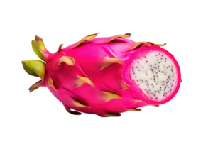 ai genererad Pitaya frukt på ett isolerat transparent bakgrund png