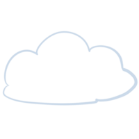 a cloud on a transparent background png