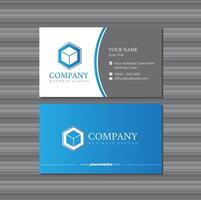 Vertical Business Card Template vector