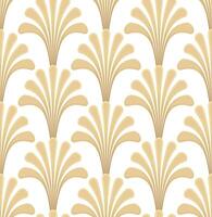 Light Gold Geometric Gatsby Art Deco Pattern Background vector