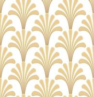 Light Gold Geometric Gatsby Art Deco Pattern Background vector