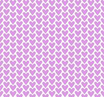 Pink Heart Seamless Pattern Design vector