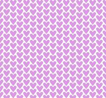 Pink Heart Seamless Pattern Design vector