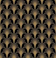 Art Deco Gatsby Outline Pattern Background vector