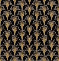 Art Deco Gatsby Outline Pattern Background vector