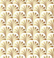 Light Gold Geometric Gatsby Art Deco Abstract Pattern vector