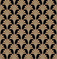 Art Deco Gatsby Pattern Background vector