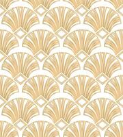 Light Gold Geometric Gatsby Art Deco Pattern Background vector