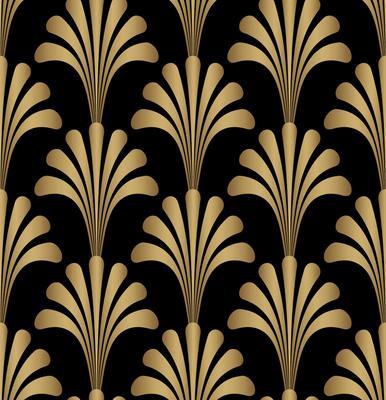 Art Deco Gatsby Pattern Background