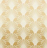 Light Gold Geometric Gatsby Art Deco Pattern Background vector