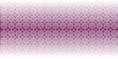 vector gradient candy purple and white colours background with a pattern of cube circles and cube stars arabic islamic ornament decor frame eid ramadan