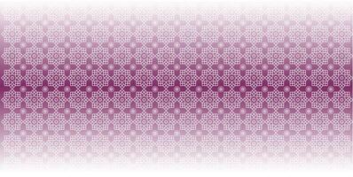 vector gradient candy purple and white colours background with a pattern of cube circles and cube stars arabic islamic ornament decor frame eid ramadan