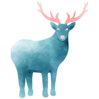 Deer, icon, doodle, doodle style. png