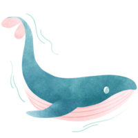 Whale, icon, doodle, doodle style. png