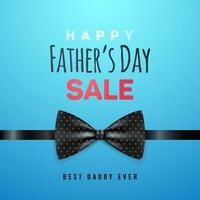 Happy Father's Day Sale design. vector