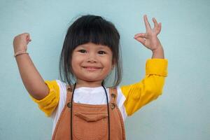 Little asian child. photo