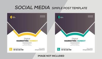 post template design illustration vector