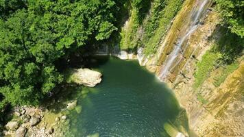 Beautiful waterfall photo