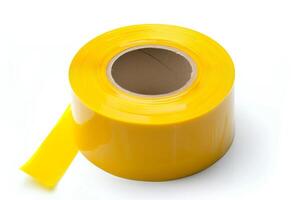 AI generated Packing Tape Roll Isolated on White Background photo