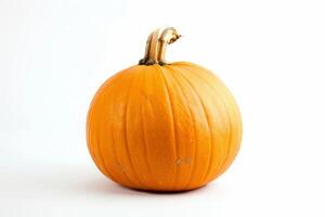 ai generado orgánico calabaza aislado en blanco antecedentes foto