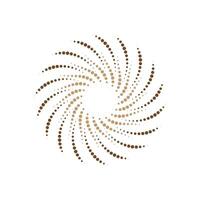 halftone circle dots. vector