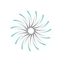 halftone circle dots. vector