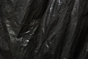 Black polythene texture with photo background texture